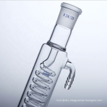 Laboratory Auto Refrigerant Freezer Clear Glass Gas Water Condenser